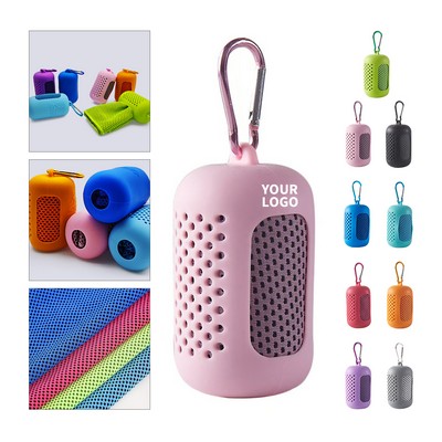 Quick Drying Cooling Towel Silicone Shell Packaging