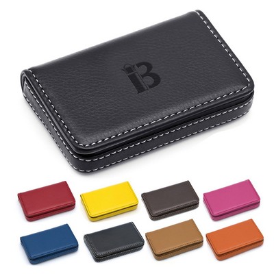 Professional Leather Business Card Organizer