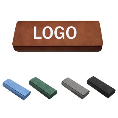 Minimalist Goat Grain Pattern Eyeglass Case