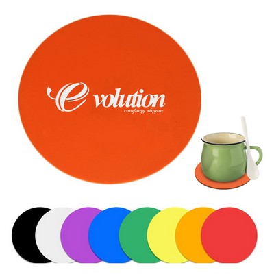 5" Circle Heat Resistant Silicone Coaster/Jar Opener