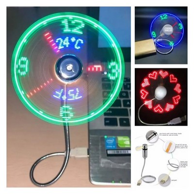 LED Programmable Message Fan