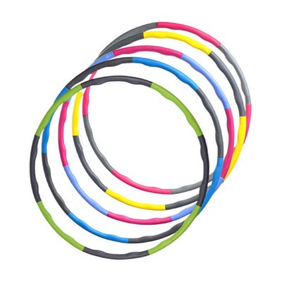 8 Detachable Section Collapsible Sport Hula Hoop