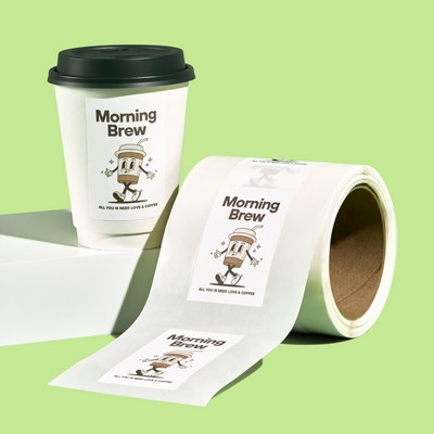 3"x2" Rectangle Roll Labels (High Quantity)