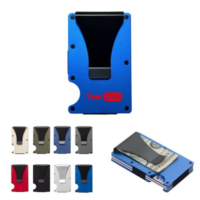 Aluminum Alloy RFID Card Money Wallets