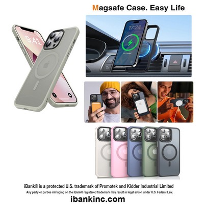 iBank ® MagSafe-Compatible Case for iPhone 17/16/15 Pro, Max, Air