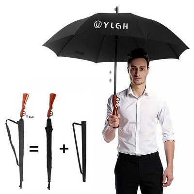 Press-to-Open Gun Handle Shaped Umbrella