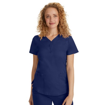 Healing Hands - HH Purple Label - Women's 2-Pocket Jane Triple-Needle Stitching Top