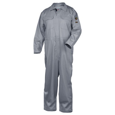 Black Stallion CF2215-GY 9 OZ FLAME-RESISTANT COTTON COVERALLS