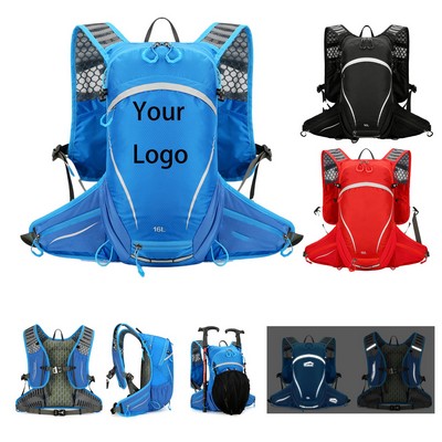 Safe Reflective Cycling Backpack