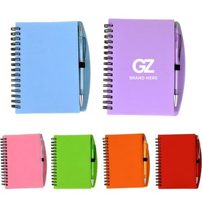 A6 Spiral Notebook with Pen Set