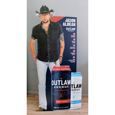 Standee with Easel - Corrugated B-Flute - 48" x 60"