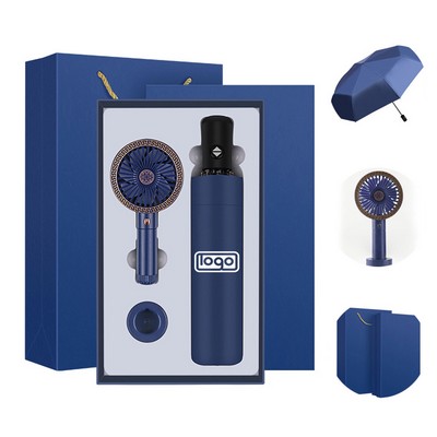 Umbrella Fan Gift Box
