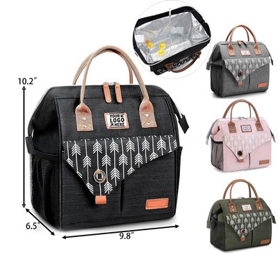 11L Non-Woven Insulated Lunch Bag with Handle