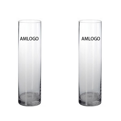 American Crafted Libbey Tall Cylinder Bud Vases