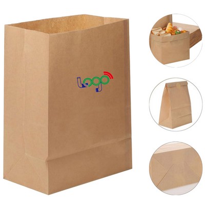 Rectangular Base Cardboard Grocery Sack