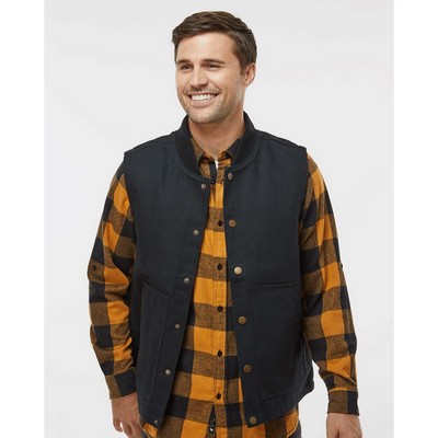 Independent Trading Co Men's Insulated Canvas Workwear Vest - EXP560V