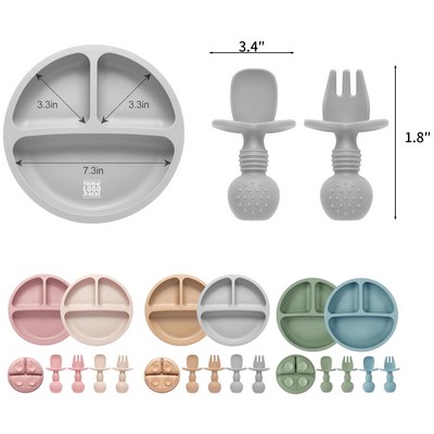 Silicone Baby Feeding Set