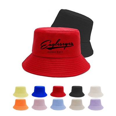 Leisure Cotton Bucket Hat