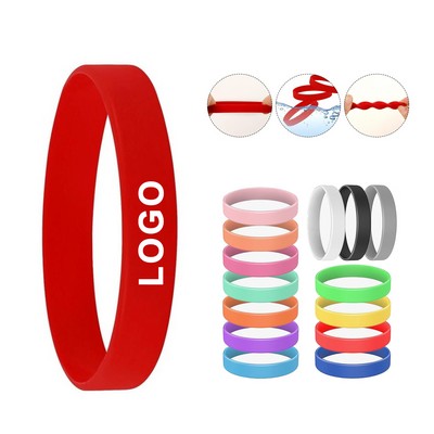 Silicone Bracelet Rubber Wristbands