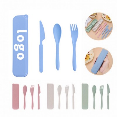 Eco Friendly Wheat Utensil Set