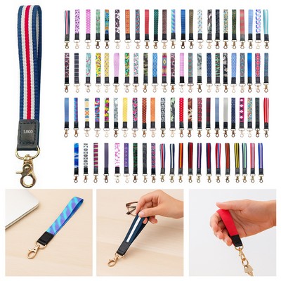 Keychain Wrist Lanyard Durable Nylon Handheld Loop Secure Carry Strap