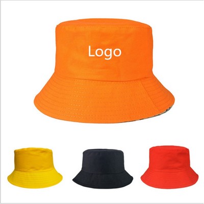 Sun Protective Cotton Twill Fisherman Bucket Hat - 4 Colors