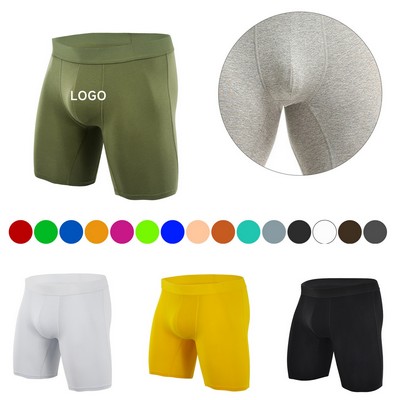 Men Spandex Workout Short