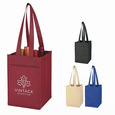 Four Bottle Wine Transport Tote