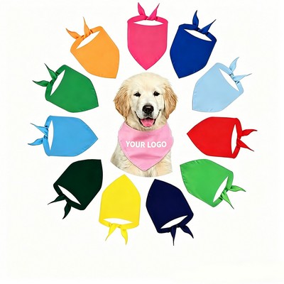 Large Reversible Triangle Pet Bandana