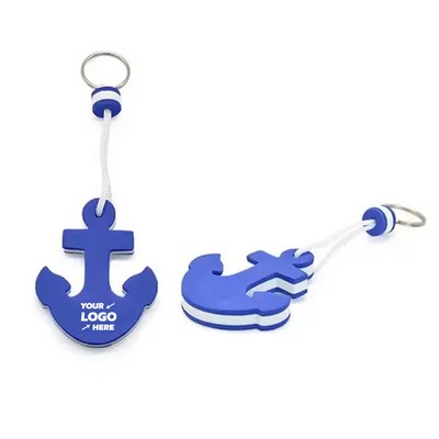 Anchor Floating Keychain