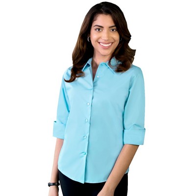 Ladies' Stretch Poplin Shirt