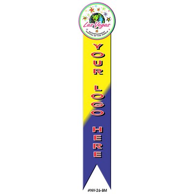 Las Vegas Chip Bookmark w/ Black Back
