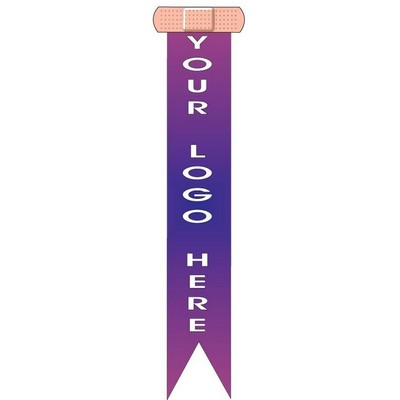 Adhesive Bandage Bookmark w/ Black Back