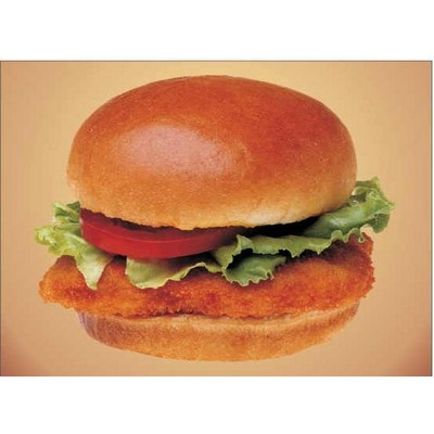 Chicken Sandwich Metal Photo Magnet (2 1/2"x3 1/2")