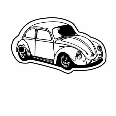 Classic VW Bug Key Tag - Spot Color