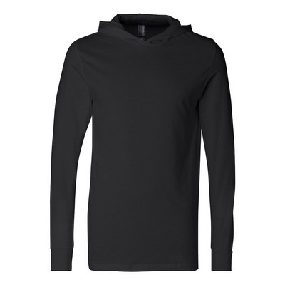 Bella+Canvas® Unisex Jersey Hooded Long Sleeve T-Shirt