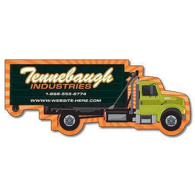 Magnet - Trash / Recycle Truck Shape (5x2.0625) - 20 mil.