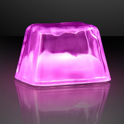 Pink Inspiration Ice LED Cubes - PATENT NO. D650,121 - BLANK