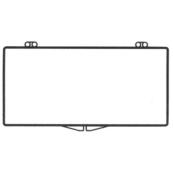 Rigid Clear Hinged Plastic Box (4 3/8"x2 1/16"x1 25/32")