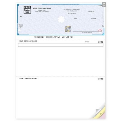 High Security Laser Multipurpose Top Checks (1 Part)