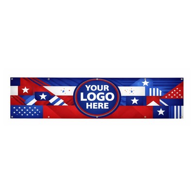 Digital Print Vinyl Banner 3'x8' Single sided