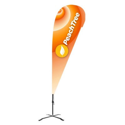 Flex Blade® Teardrop Flag G7 Pole Set, Hardware Only 9'H
