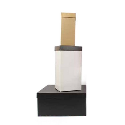 White Hi-Wall Box (10" x 10" x 9")