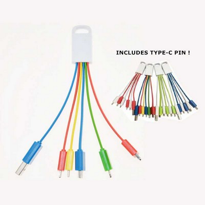 5" 1 Multi Charging Cable