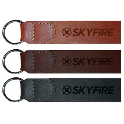 Leather Strap Key Fob