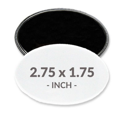 275 X 175" Oval Magnet Buttons