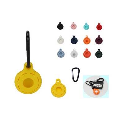 Silicone AirTag Holder with Carabiner