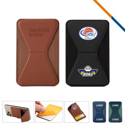 Magee 3in1 PU Leather Phone Stand