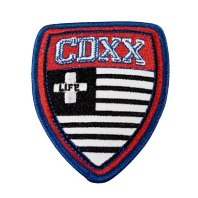 2" Custom 100% Embroidered Patches - Peel n Stick Back