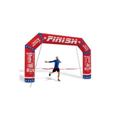 Custom Inflatable Angled Arch 15' w/ Blower